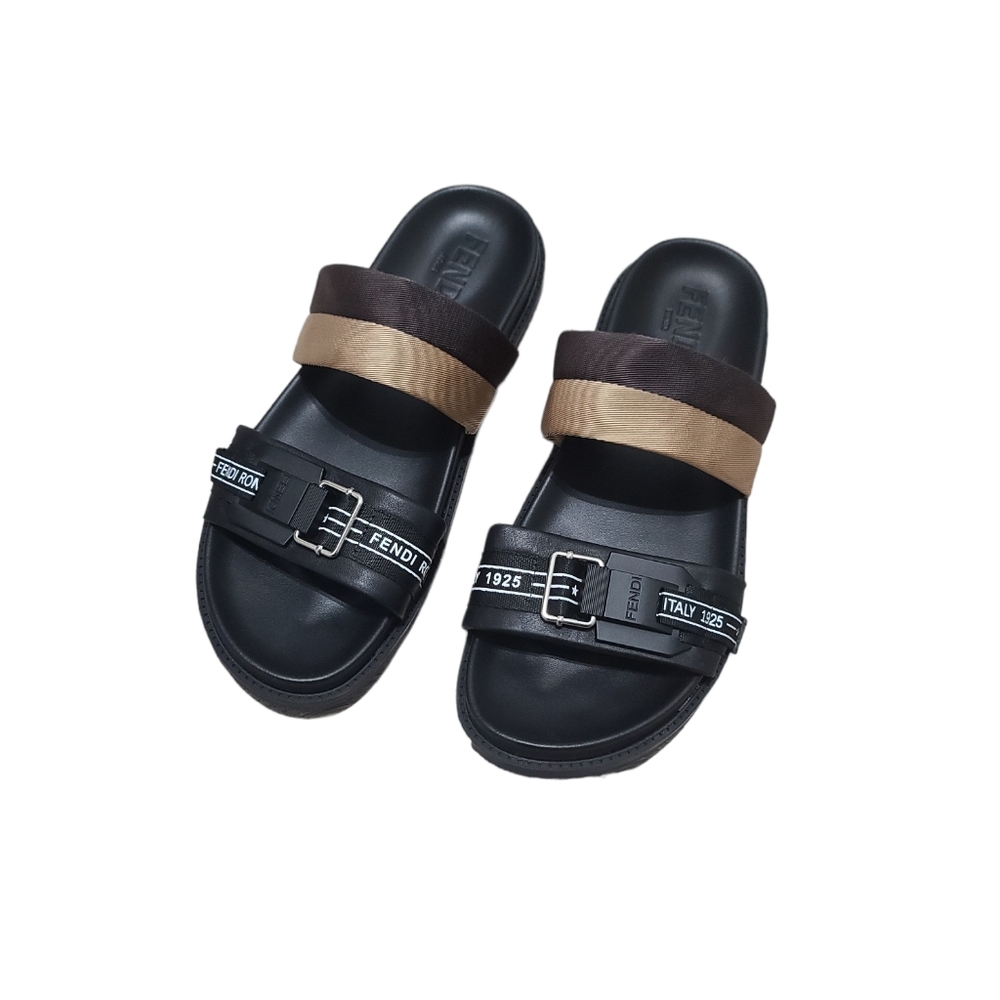 Fendi slides sandals